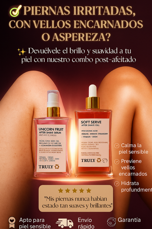 Combo Post-afeitado: Tonico + serum truly